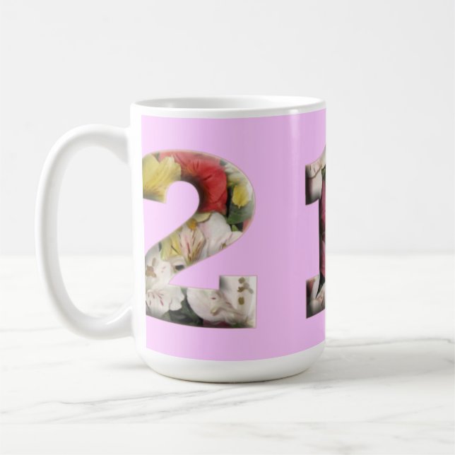 21 Mug de jalon personnalisable (Gauche)