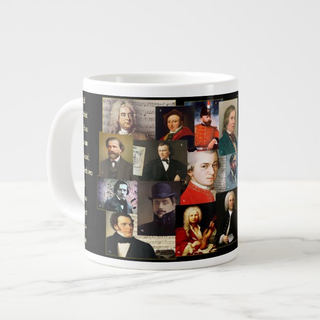 21 Music Masters  Coffee Mug (Front Left)