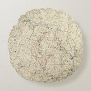 21 Norwich sheet Round Pillow