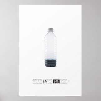 $21 Per Gallon - Think Outside the Bottle Poster