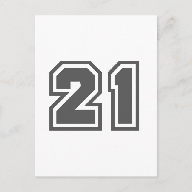 21 POSTCARD (Front)