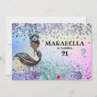 *~* 21 Rainbow Mermaid LUXE Birthday Party