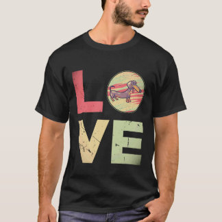 21 Retro vintage Dachshund Dog Mom Gifts Dachshund T-Shirt