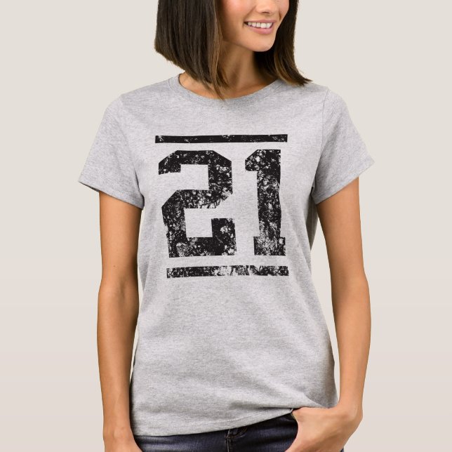 21 Twenty One T-Shirt (Front)
