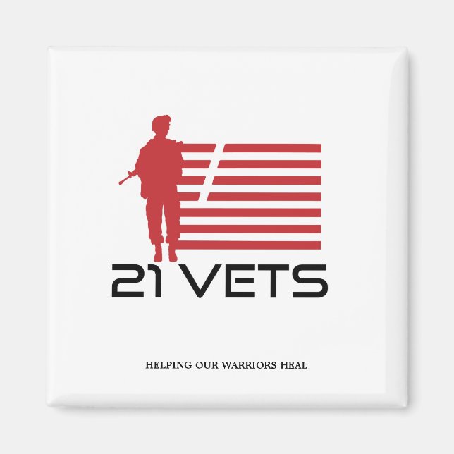 21 Vets Magnet (Devant)