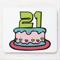 21 Year Old Birthday Cake