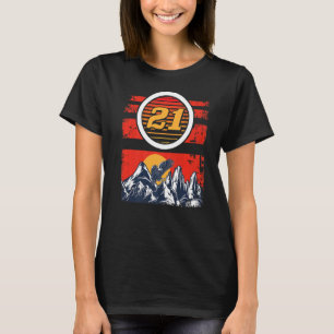 21 Years Old 21st Birthday  6 T-Shirt