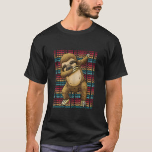 21 Years Old Sloth Dabbing 21st Birthday Sloth Par T-Shirt
