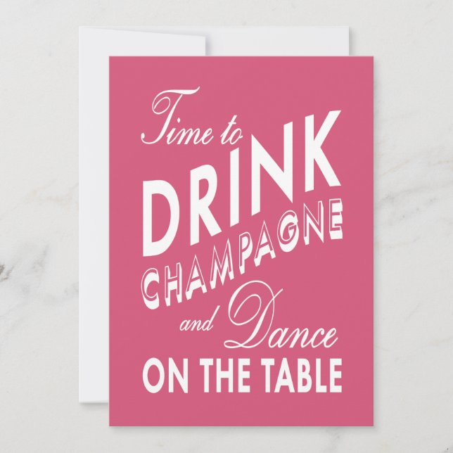 21e anniversaire Invitation heure de boire du Cham (Devant)