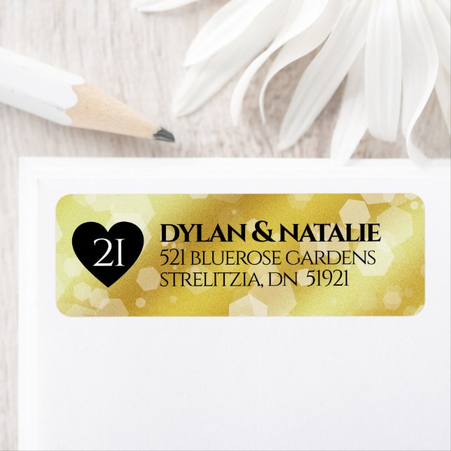 21ème anniversaire de Mariage en laiton (En situation)