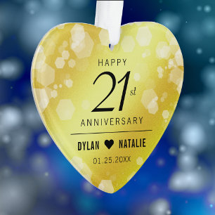 21ème anniversaire de Mariage en laiton