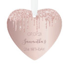 21st 21 birthday party decor rose gold glitter