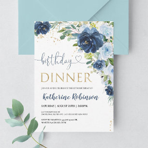 21st 30th 40th 50th 60th 70th 80th 90th Birthday Invitation