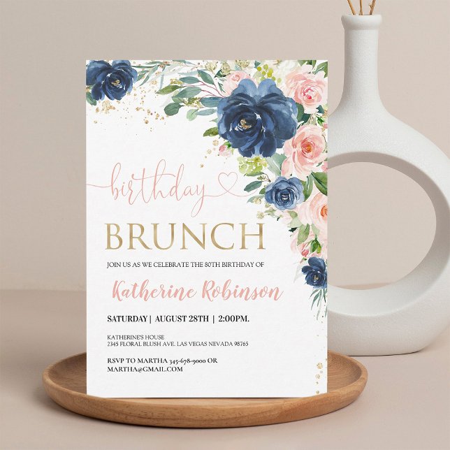 21st 30th 40th 50th 60th 70th 80th Adult Birthday Invitation (Creator Uploaded)