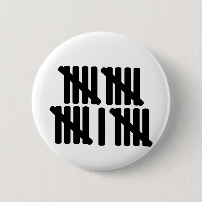 21st birthday 2 inch round button (Front)