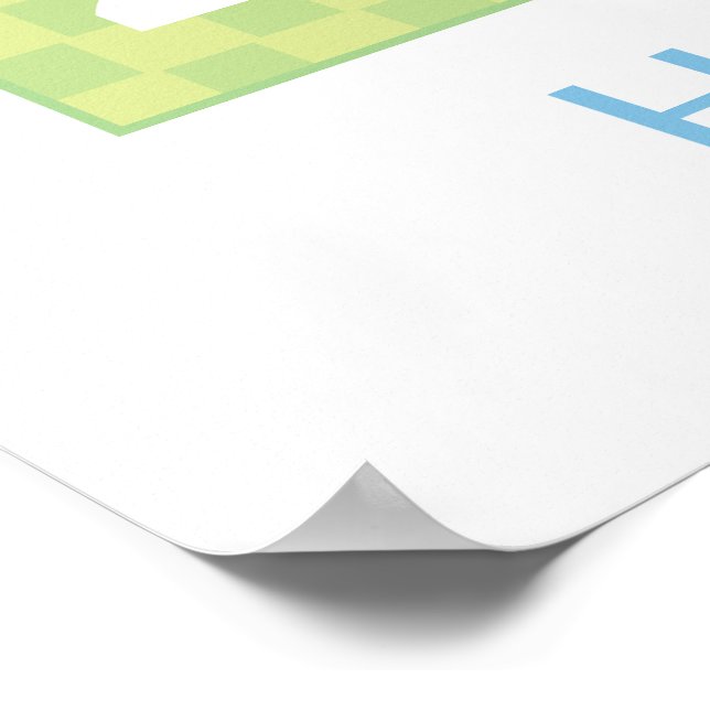 21st Birthday Cakes Presents Custom Name Poster (Corner)