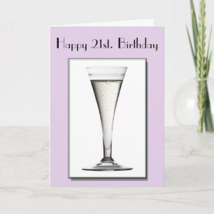 21st Birthday Card