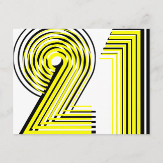 21st Birthday Invitation