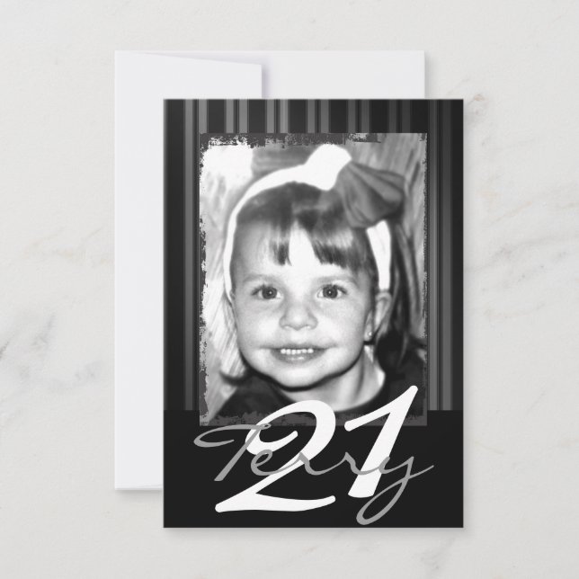 21st Birthday Invitations (Front)