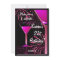 21st Birthday Martini Cocktail Pink Party