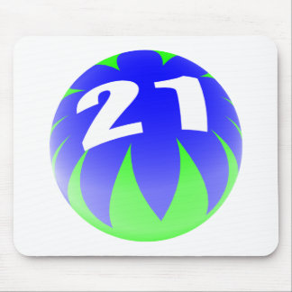 21st Birthday Mouse Pad