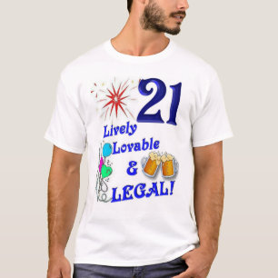 21st Birthday No. 4 T-Shirt