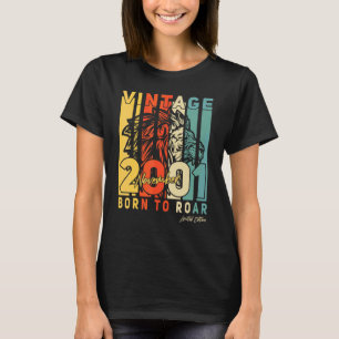 21st Birthday November 21 Years Old Vintage 2001 T-Shirt