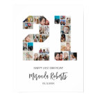 21st Birthday Number 21 Custom Photo Collage