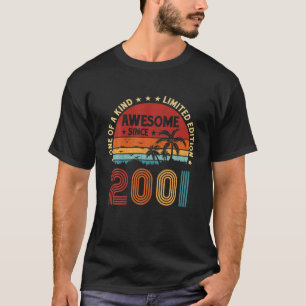 21St Birthday Party 21 Years Old Being Awesome Vin T-Shirt