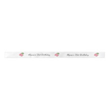 21st Birthday Party Favour Ribbon