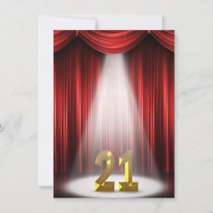 21st Birthday Party Invitation