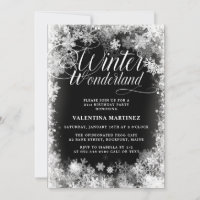 21st Birthday Party Winter Wonderland Snowflake