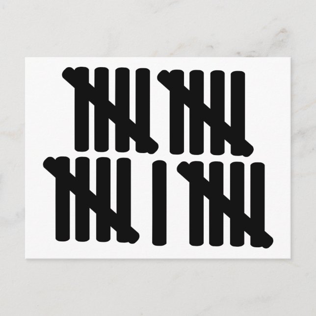 21st birthday postcard (Front)