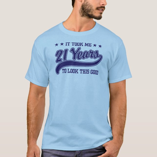 21st Birthday T-Shirt (Front)