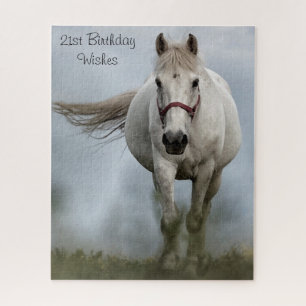 21st Birthday Wishes. Jigsaw Puzzle