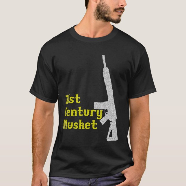 21st Century Musket T-Shirt (Front)