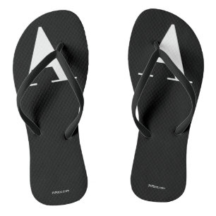 21st Century Peace Sign Flip Flops