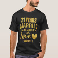 21st Wedding Anniversary, 21 Years of marriage