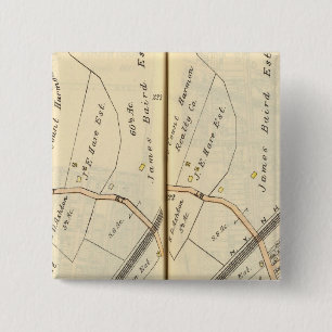222223 Harrison, Mamaroneck 2 Inch Square Button