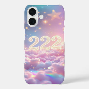 222 Angel Number Manifestation – Balance & Harmony iPhone 16 Case