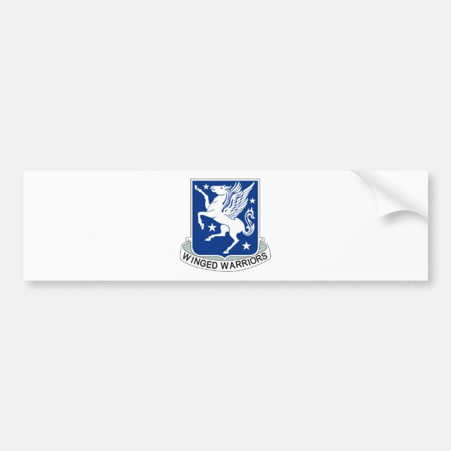 228th AVIATION REGIMENT Bumper Sticker (Front)