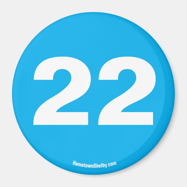 22 aimants (Devant)