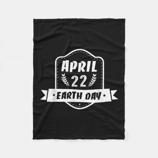 22 April Environmental Protection Climate Change G Fleece Blanket (Front)