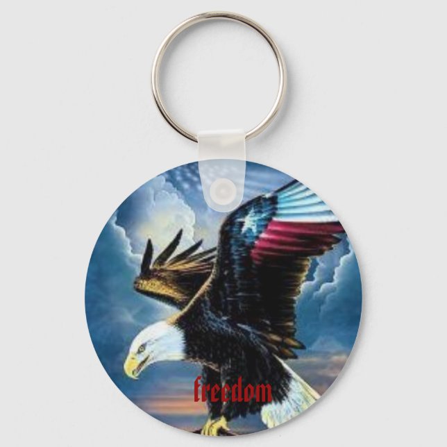 22 eagle, freedom keychain (Front)