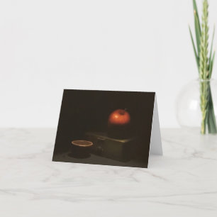 “#22” Frank Sunseri apple, salt cellar, bronze box Note Card
