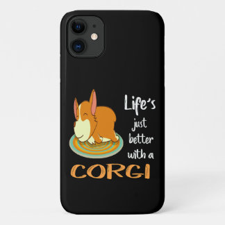 22 Life's Just Better With A Corgi iPhone 11 Case