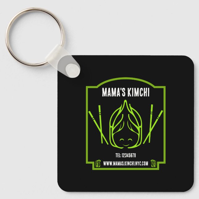 22 Nov – International Kimchi Day Keychain (Front)