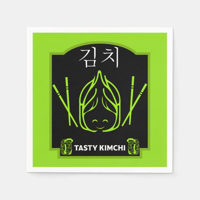 22 Nov – International Kimchi Day Napkin (Front)