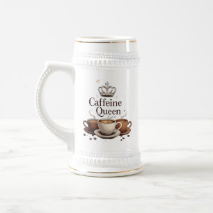22 oz Stein Mug for Coffee Lovers