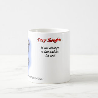 22 pensées profondes - échec mug